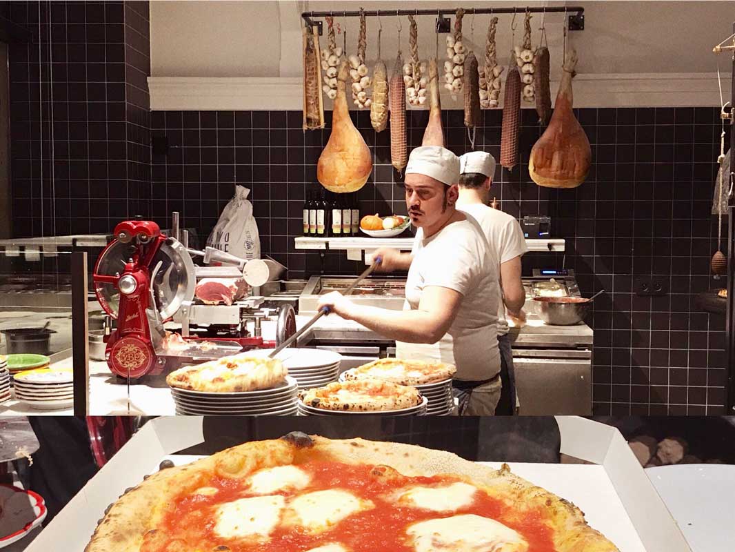 Nona,​ auténtica pizza napolitana en el corazón de Bruselas