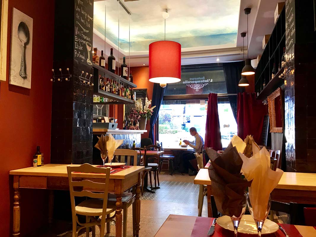 L’Intemporelle, sabores mediterráneos en Ixelles