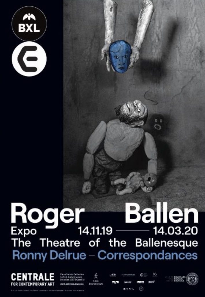 Cartel exposición Rogel Ballen en bruselas, diciembre 2019