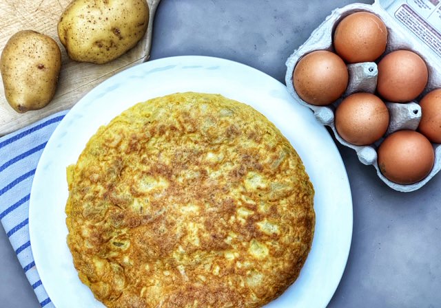 Tortilla de patatas de Adrián Mancheño