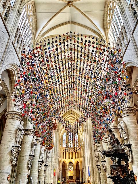 Origami For Life, el símbolo belga de la lucha contra la COVID-19