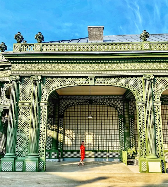 Vaux-Hall, la joya arquitectónica del parque de Bruselas