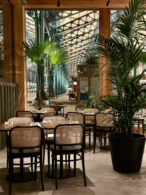 Correspondance, la brasserie fusión de la Gare Maritime